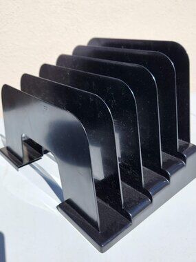 Inline Step Sorter File Organization 5 Compartment Desk Organizer Office Supplie